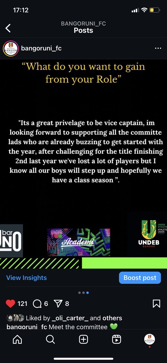 Meet the committee 💚

Taking the role as vice captain this year is none other than Dyaln Wap, a great player both on and off the pitch…
Here is what he had to say for the season ahead …

#bleedgreen