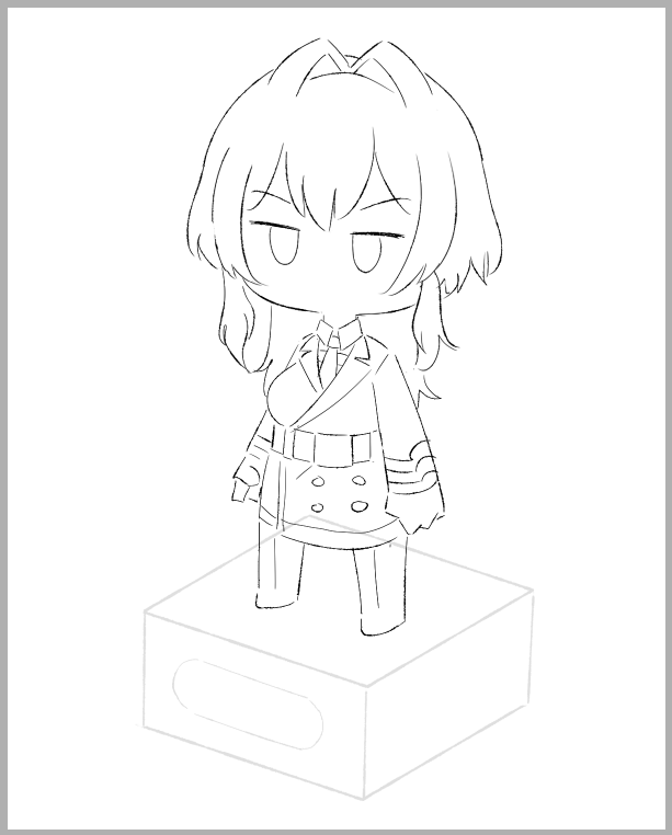 Can you guys watch over her til morning? I'll color her later 
