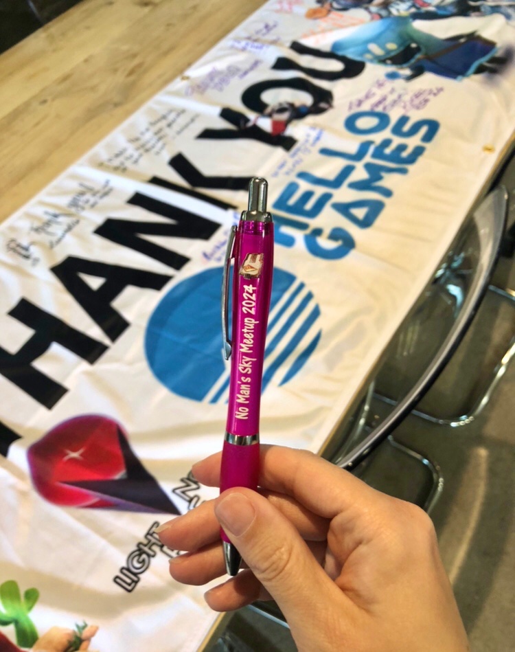 Excellent new work pen 🔥
The most perfect colour 💖
#NoMansSky Meet up 2024 🙌🏼