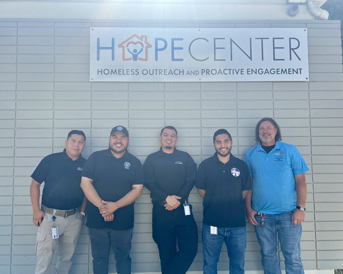 At HOPE Center, our outreach coordinators are the 🧡 of our mission, working alongside our valued partners in law enforcement, public health, social services, and non-profits to transition individuals from homelessness to stability. 

Their efforts ensure that when someone is