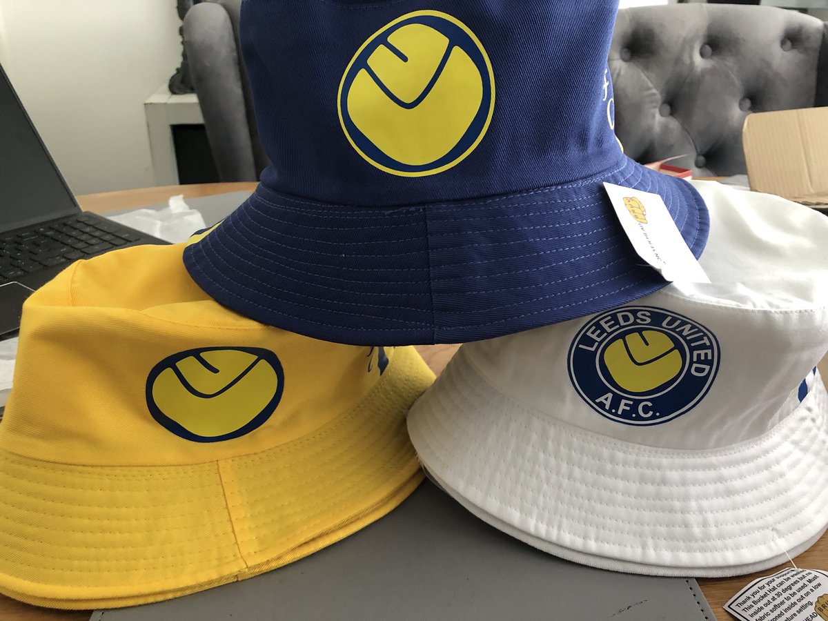 Great delivery from <a href="/OnYerHeadBruv/">On Yer Head Bruv 👊</a> this morning. Which one to wear first? #smiley #lufc