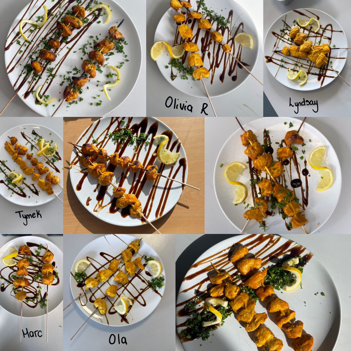 wow!🤩 this morning N5 Practical Cookery focussed on experimenting with garnishing and decoration when making chicken tikka skewers🍢 how amazing are the outcomes⭐️ <a href="/LHS_HWB/">Larbert High School HWB</a> <a href="/S6LHSYT/">S6LHSYT</a> <a href="/S5LHSYT/">S5 Year Team</a> <a href="/S4LHSYT/">S4 Year Team</a> <a href="/LarbertHigh/">Larbert High School</a>