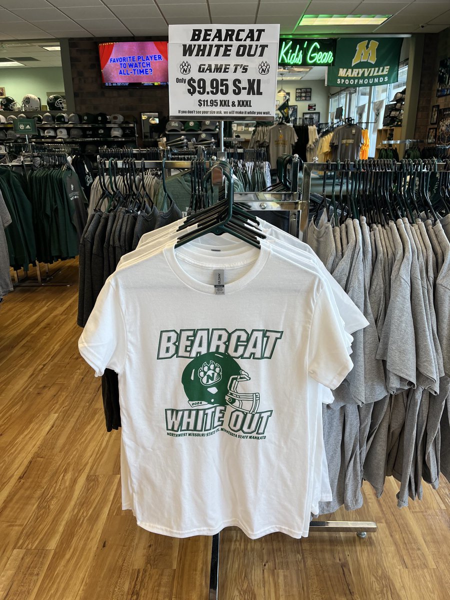 Its here!  Get your white out T for tomorrow night. Only $9.95 ea   #oabaab