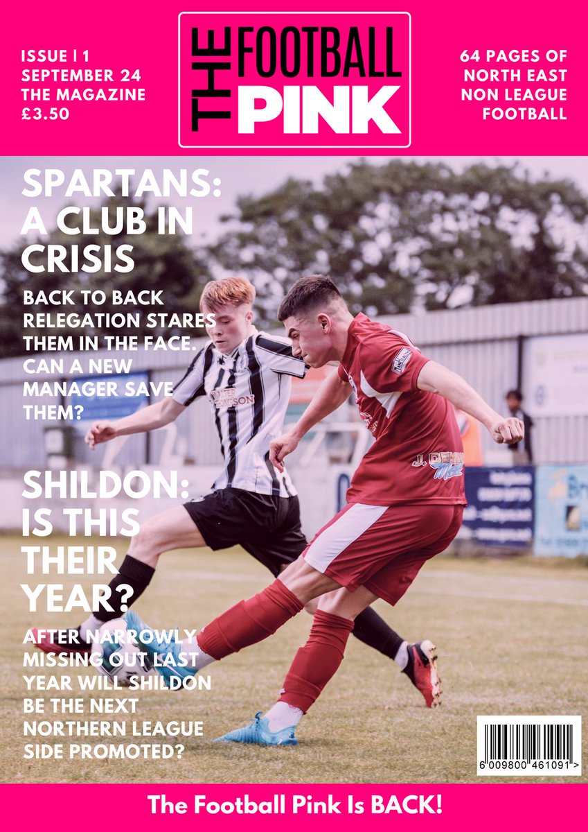 BIG NEWS:  The Football Pink Is Back! ⚽️⚽️

We're DELIGHTED to annouce our monthly print magazine launches on 21st September.

There are 250 special collector's editions available to order, individually numbered &amp; with a limited edition cover - when they're gone, they're gone.