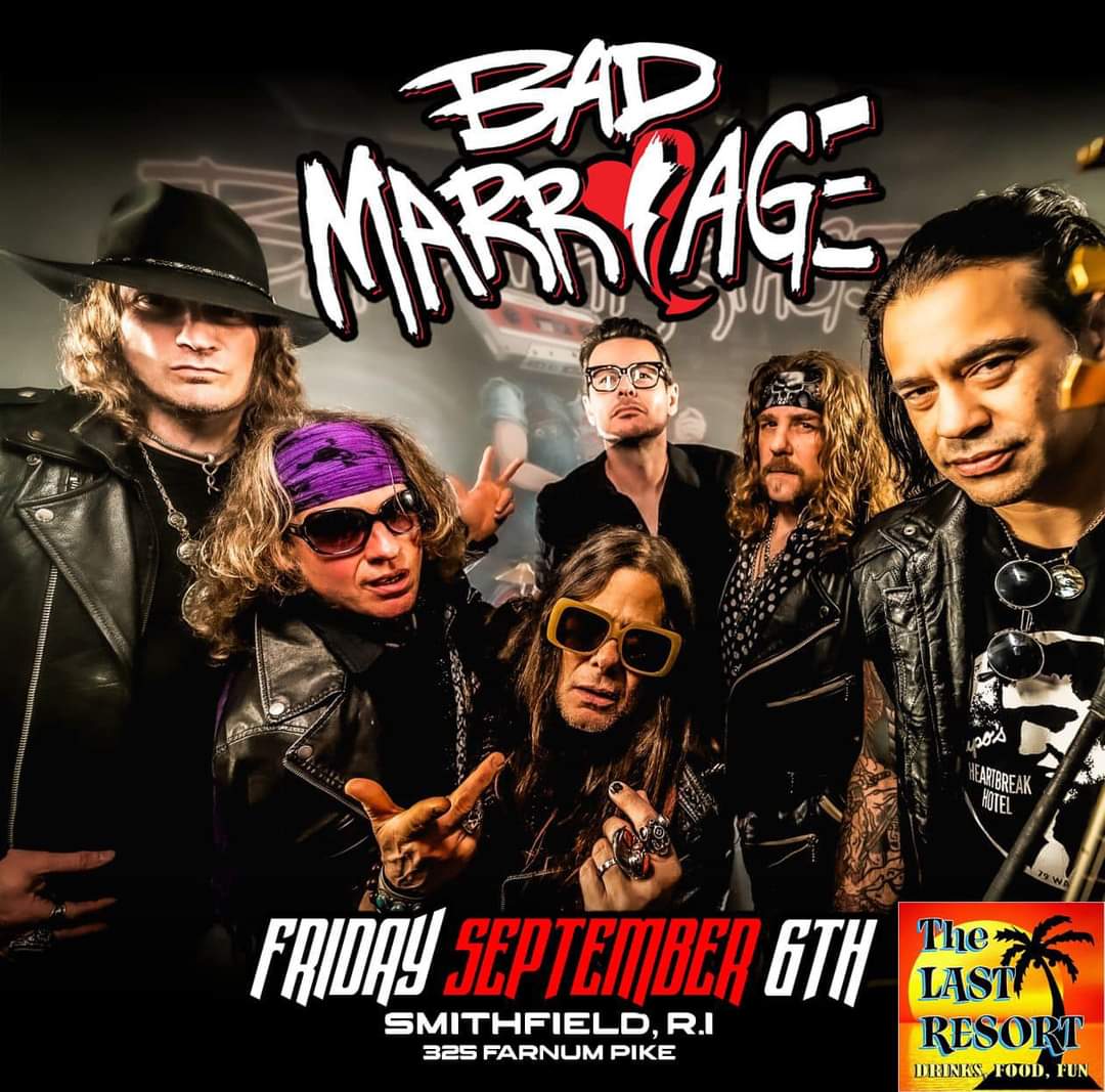 BadMarriageBand's tweet photo. September 6th at the Last Resort in Smithfield RI.
Come see a full set of Rock N Roll🔥🤘 https://t.co/eJFB6mAGel