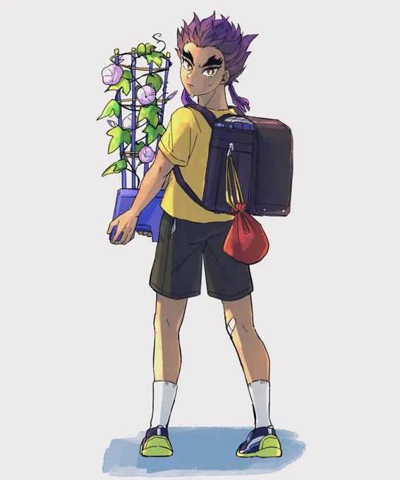 小学生してる憎 