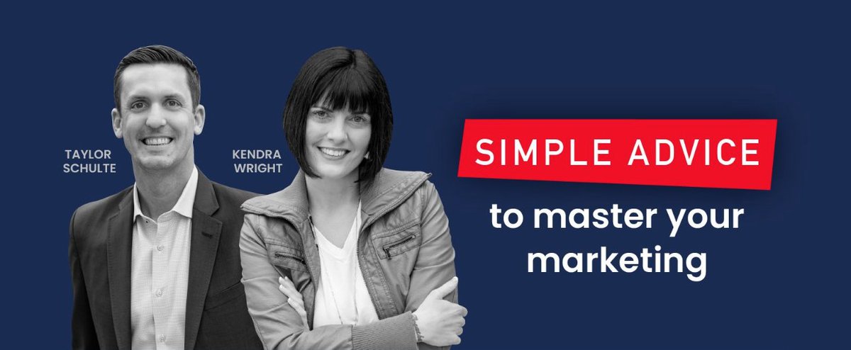 DefineFinancial's tweet image. "Advisor Marketing Made Simple" is LIVE! 
If you're an advisor who is...
‣ Tired of experimenting without results
‣ Craving simple marketing strategies (that work)
‣ Excited to learn from experts and peers
...you're going to love what @kendrarockslife and I have in store…