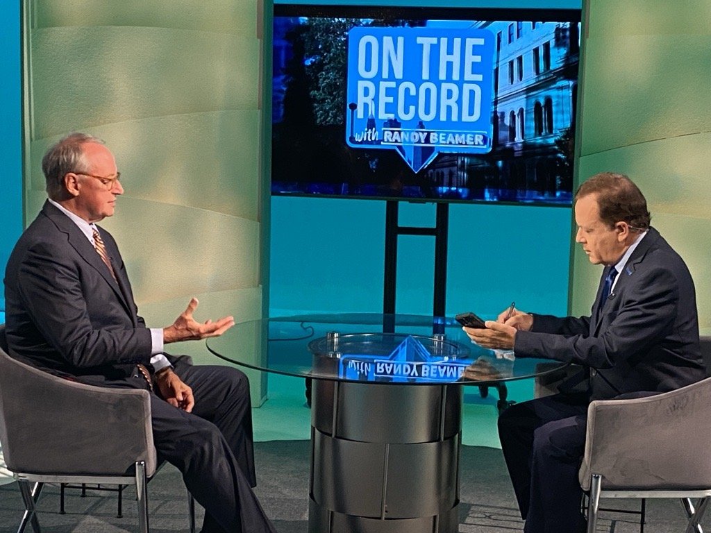 Enjoyed chatting with <a href="/randybeamer/">Randy Beamer</a> this morning about the immense opportunities the <a href="/UTSA/">UTSA</a> and <a href="/UTHealthSA/">UT Health San Antonio</a> merger will bring for our region.

Catch the segment on Thursday, August 29 at 7 p.m. on <a href="/klrn/">KLRN</a>.
