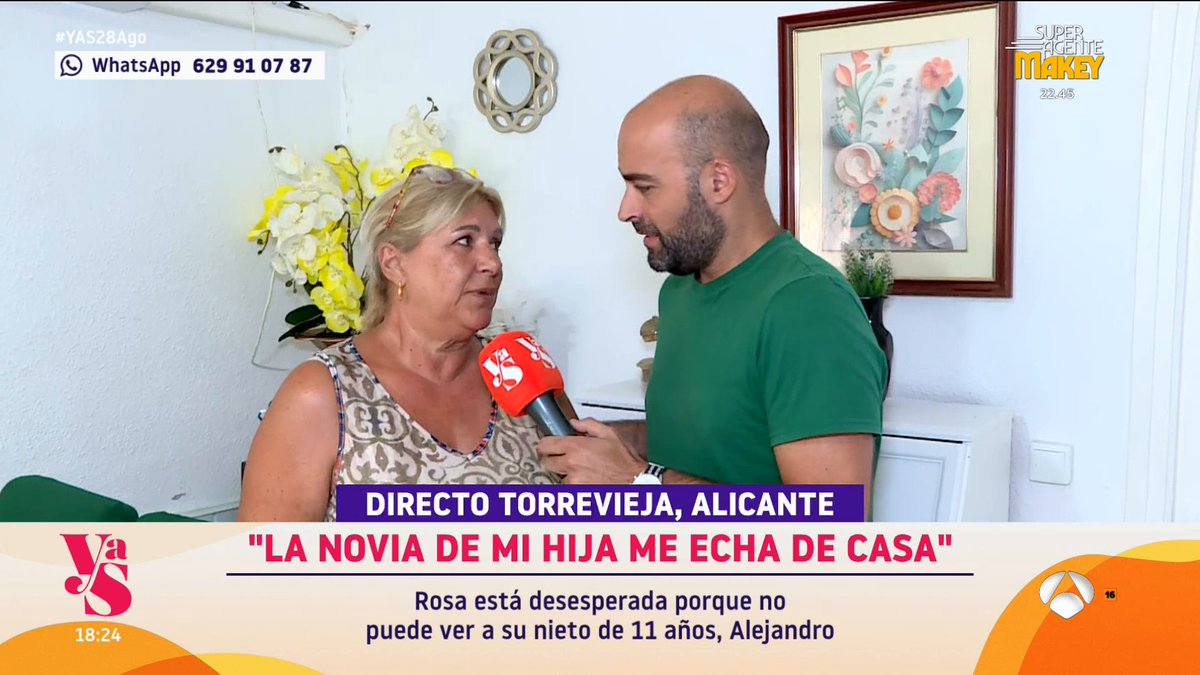 YAhoraSonsoles's tweet image. 🗣️ Señala que la novia de su hija no le deja ver a su nieto: &quot;Cuando apareció el verdadero padre del niño comenzaron los problemas&quot;.

📍 @pmuniz86

#YAS28Ago ▶️ ow.ly/R24p50LkzOW