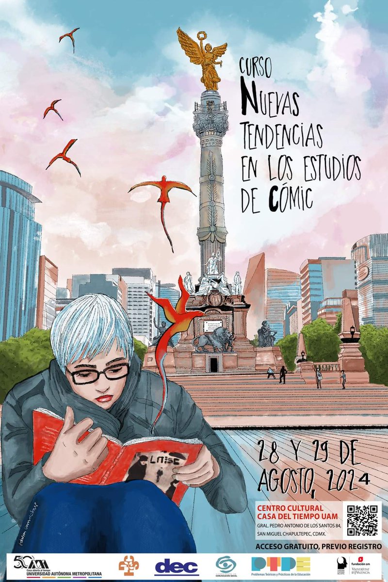 La <a href="/CatedraComic/">Cátedra Estudios Cómic FSM-UV</a> colabora en el curso Nuevas Tendencias en los Estudios de Cómic, en <a href="/lauammx/">UAM</a>