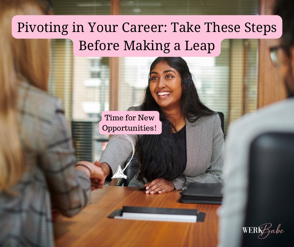 Werkbabe's tweet photo. New Blog Post!!! 

Navigating a career transition can be difficult, but these tips will ensure a smooth transition. #careerblog #careeradvice #CareerOpportunities 

https://t.co/sZhqIsds46 https://t.co/vtWlF5uNJZ