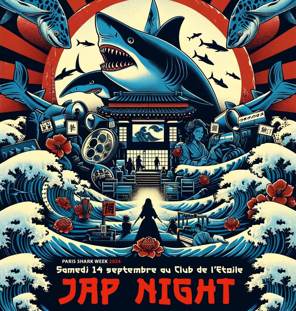 L’événement #nanar de la #rentrée 💥 Du shark, du fun, des équipes de films 🇯🇵 La Jap Night s’annonce complètement folle 🦈 Samedi 14 septembre sera une date qui fera date 🔥🎬 On vous aura prévenus ➡️ parissharkweek.com/billetterie <a href="/clubdeletoile/">Club de l'Etoile</a>
