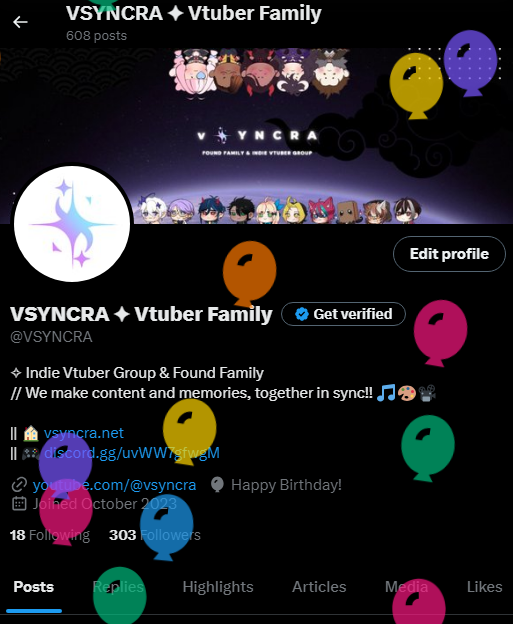 vSYNCRA ✦ Vtuber Group tweet media