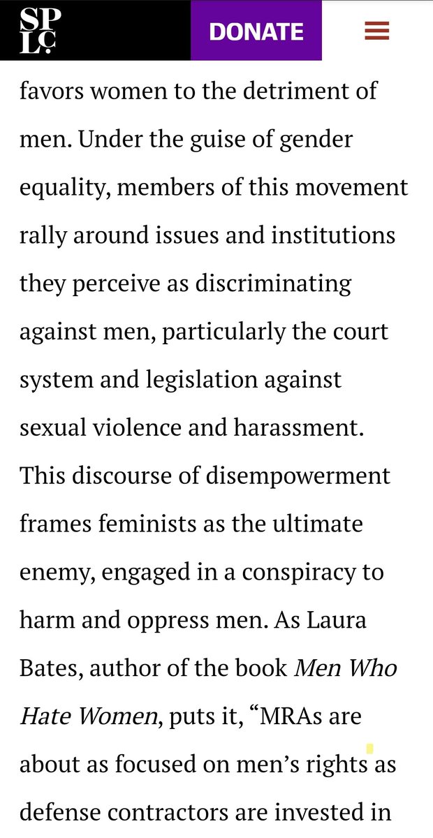 men_are_human's tweet image. The Southern Poverty Law Centre attacking the only people who advocate for male rape victims.

#SPLC would like you to think they&apos;re a grass roots family fighting for &quot;the little guy&quot;. In truth, they&apos;re a half a billion dollar political activist machine who attack the little guy.