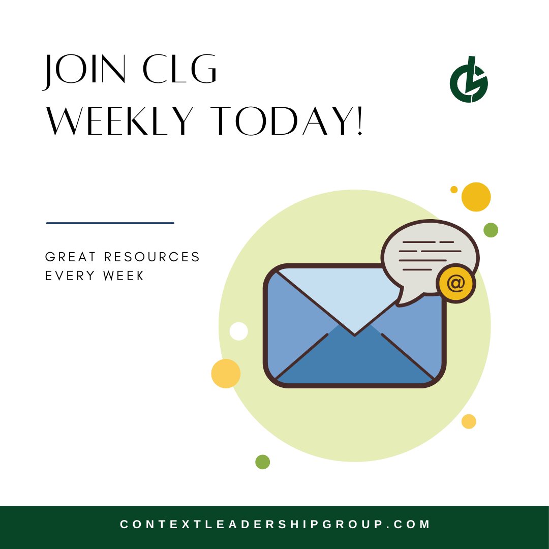 ContextLG's tweet photo. Fun fact: we send out an email on Thursdays full of great resources. Check out our website to subscribe to our CLG Weekly today: https://t.co/IXsSqUnHBC https://t.co/tZRjIgul4W