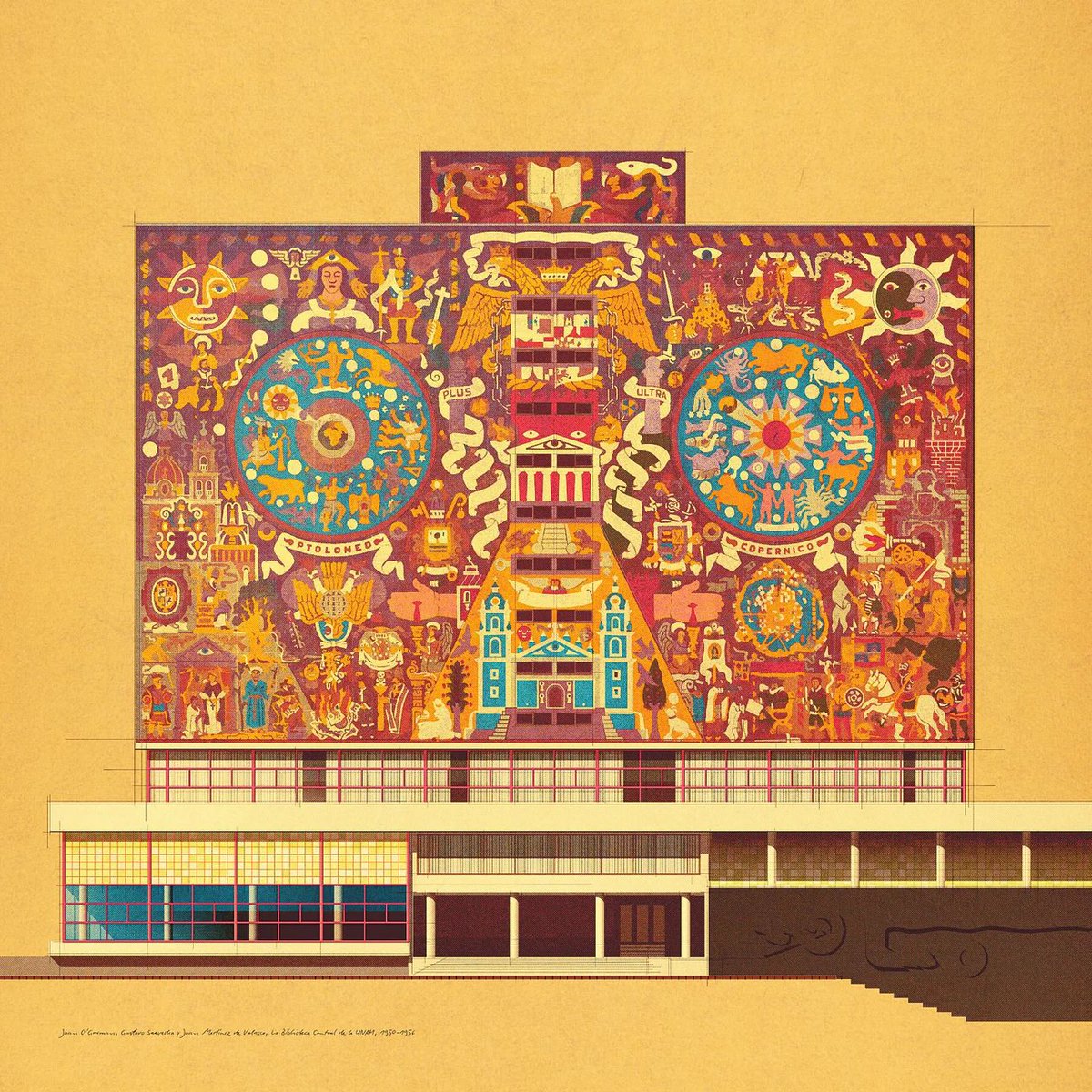 sanderpatelski's tweet photo. Juan O’Gorman, La Biblioteca Central de la UNAM, 1950-1956

https://t.co/P50byvVhAD https://t.co/h1al1ZWI7u