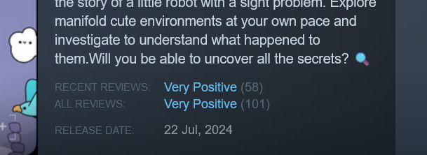 And finally we did it guys... 100+ reviews and still 95% VERY POSITIVE🎉

THANK YOU to every single human being who took the time to write something!🥹🧡