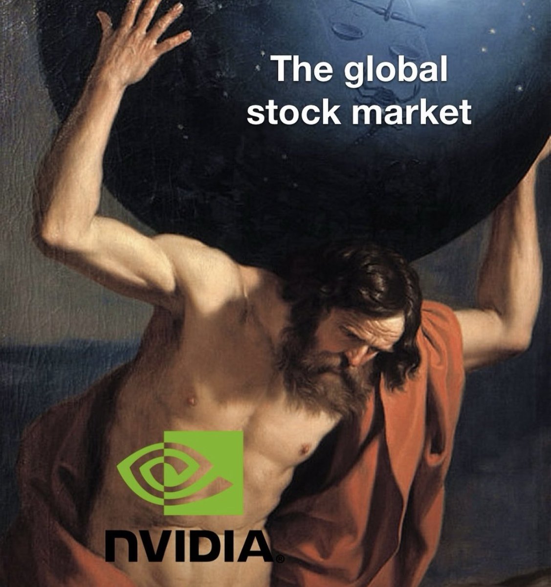 Stocktwits's tweet photo. No pressure or anything $NVDA https://t.co/7Frq1BQ8aN
