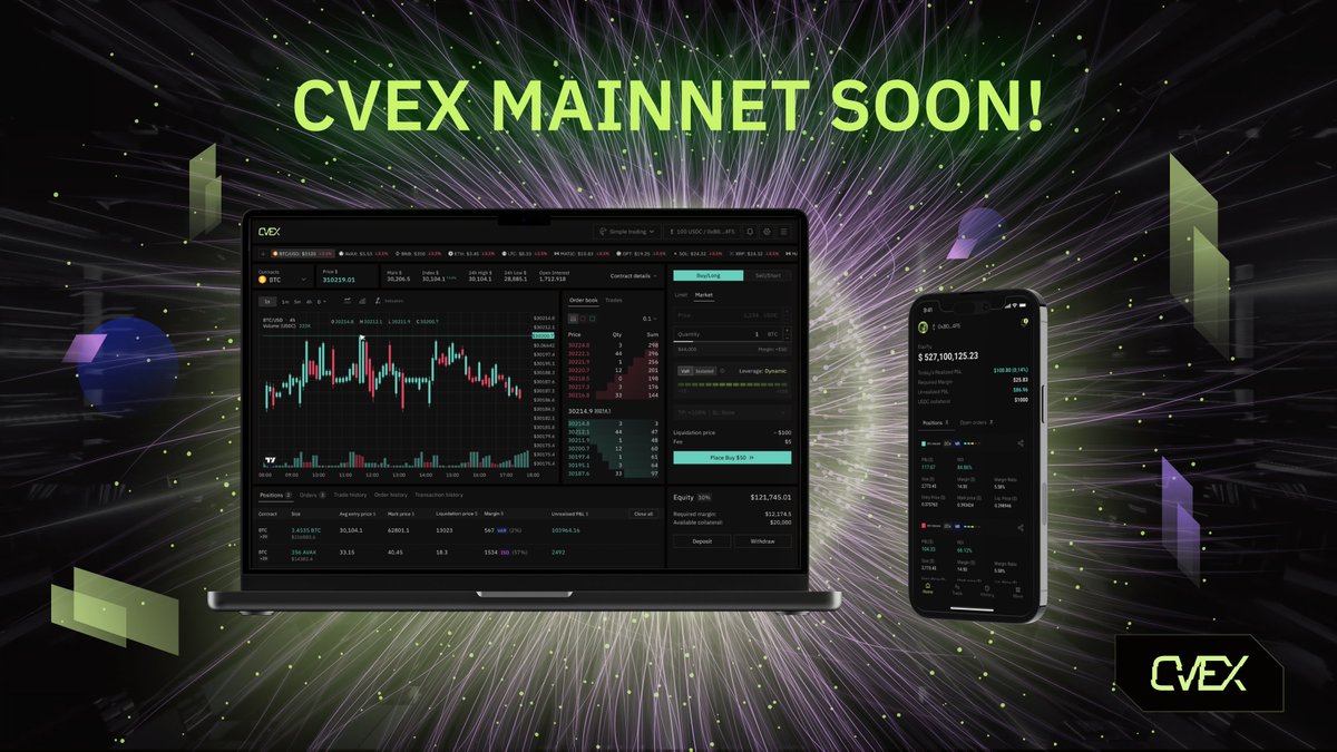 CVEX Mainnet Release Date 📅

We’re thrilled to announce that our public mainnet &amp; mobile app will be launching in November 2024.

Get ready, this is going to be one for the books! Stay tuned for more updates!