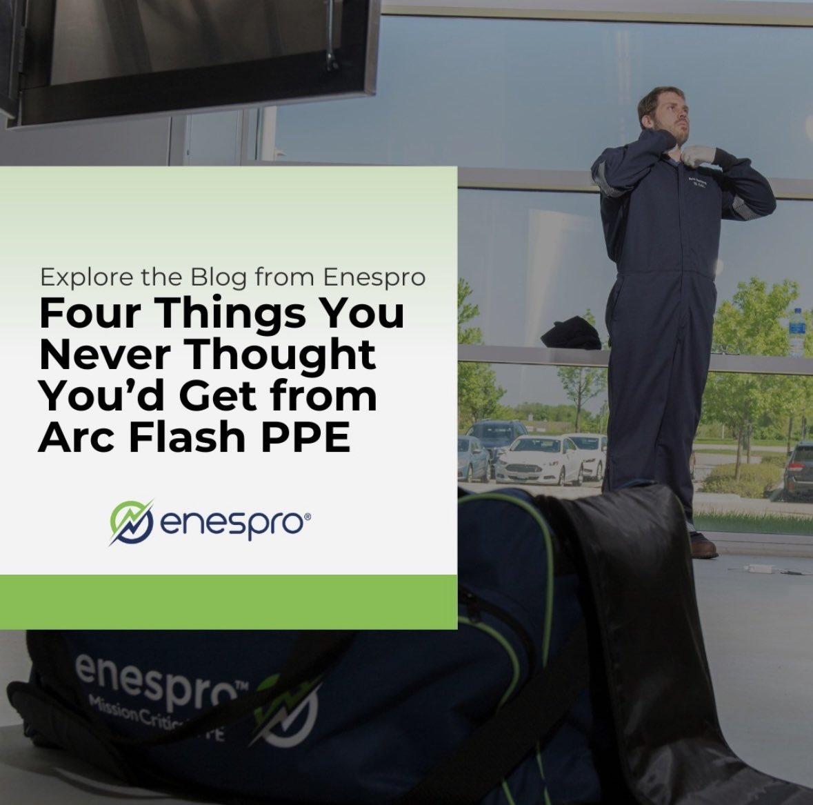 enesproppe's tweet photo. Arc flash PPE doesn't have to be uncomfortable to meet compliance standards. With Enespro PPE, you get:
✅Comfort
✅Breathability
✅Mobility
✅Lightweight Performance

Discover Enespro PPE. Learn more in our blog: https://t.co/1oNCCxOL2g

#Enespro #PPE #ElectricalSafety https://t.co/dKD6QAxIQo