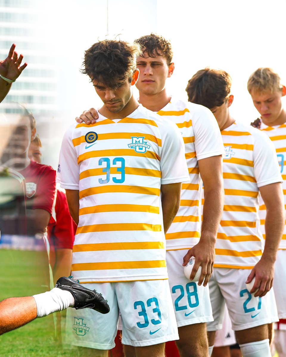 marquettesoccer's tweet photo. 𝓒𝓸𝓷𝓷𝓮𝓬𝓽𝓮𝓭 - 𝙏𝙀𝘼𝙈 𝙁𝙄𝙍𝙎𝙏

We are ranked #1 in assists in the country through week 1 🤝

#WeAreMarquette | #MarquetteSoccer https://t.co/2mYJQatKtN