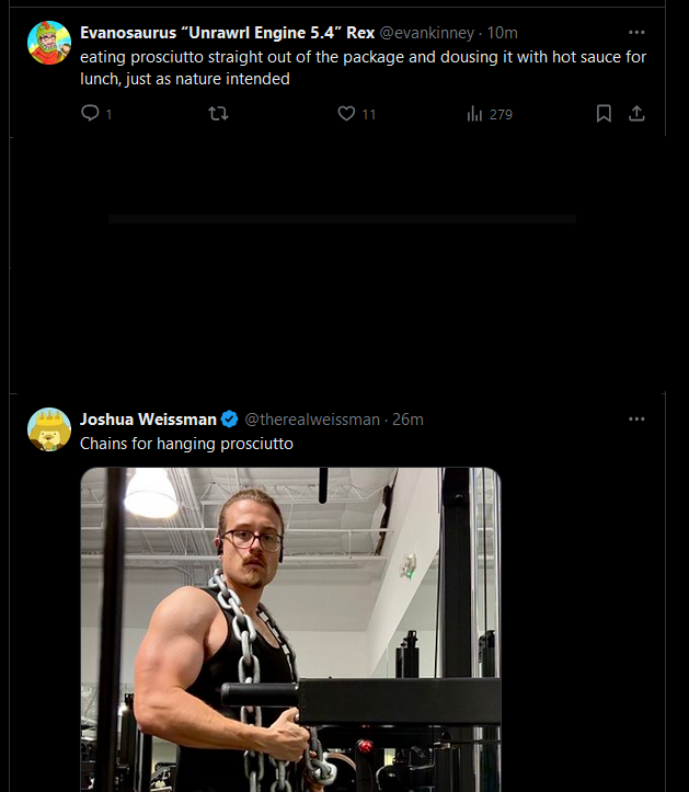Shockwve's tweet photo. @evankinney The fact these 2 tweets are next to each other in my time line is great. https://t.co/ZwsknzkFSD