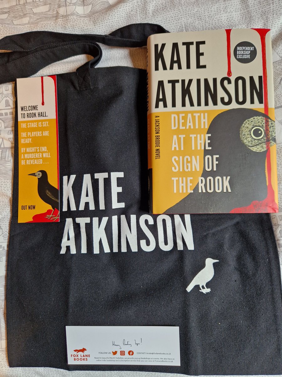 LCollie (@museumlynn) on Twitter photo I love unboxing a parcel from <a href="/foxlanebooks/">Fox Lane Books 🦊</a>. This time, it's the new Kate Atkinson novel plus a bonus tote bag and bookmarks. 😍📚🦊
<a href="/DoubledayUK/">Doubleday Books</a> I love unboxing a parcel from <a href="/foxlanebooks/">Fox Lane Books 🦊</a>. This time, it's the new Kate Atkinson novel plus a bonus tote bag and bookmarks. 😍📚🦊
<a href="/DoubledayUK/">Doubleday Books</a>