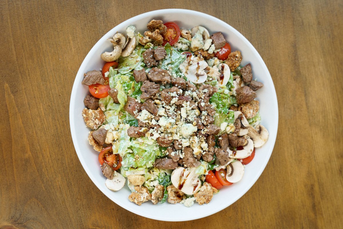 Don't miss our Steak Salad! It's on our menu for a limited time 🥗