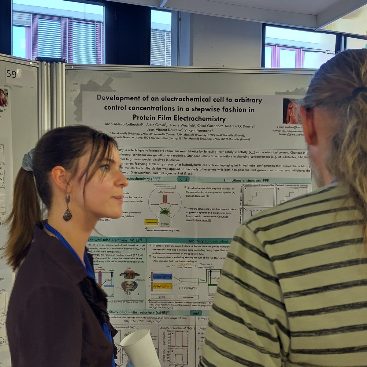 BIP6 - CNRS (@bip6_marseille) on Twitter photo An even more precious picture of <a href="/AnnetteColba/">Anna Aldinio-Colbachini</a> describing her design of electrochemical cells useful for mechanistic studies, at <a href="/eurobic17/">EuroBIC-17</a> pubs.acs.org/doi/10.1021/ac… An even more precious picture of <a href="/AnnetteColba/">Anna Aldinio-Colbachini</a> describing her design of electrochemical cells useful for mechanistic studies, at <a href="/eurobic17/">EuroBIC-17</a> pubs.acs.org/doi/10.1021/ac…