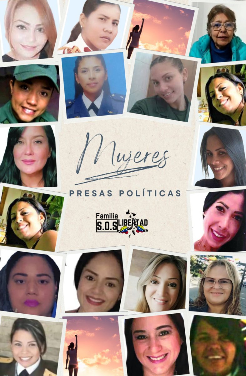 Familia S.O.S Libertad (@fliasoslibertad) on Twitter photo Rechazamos contundentemente todas las detenciones arbitrarias, la persecución por razones política forma parte de la larga lista de crímenes de lesa humanidad cometidas por el Régimen.
Seguimos exigiendo la Libertad de todos los Presos Políticos.
<a href="/CorteIDH/">Corte Interamericana de Derechos Humanos</a>
<a href="/KarimKhanQC/">Karim A. A. Khan KC</a> Rechazamos contundentemente todas las detenciones arbitrarias, la persecución por razones política forma parte de la larga lista de crímenes de lesa humanidad cometidas por el Régimen.
Seguimos exigiendo la Libertad de todos los Presos Políticos.
<a href="/CorteIDH/">Corte Interamericana de Derechos Humanos</a>
<a href="/KarimKhanQC/">Karim A. A. Khan KC</a>