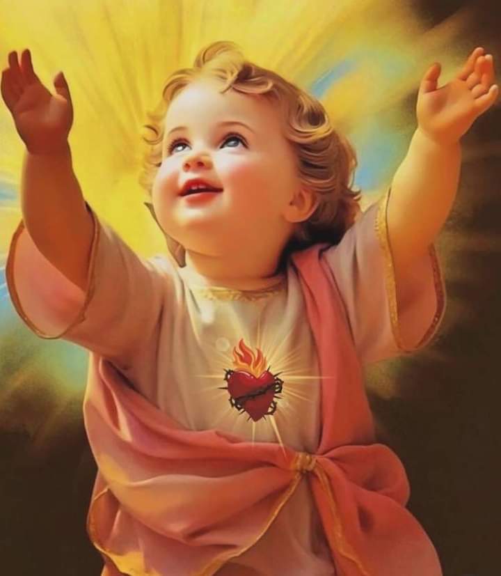 Divino Niño Jesús del Sagrado Corazón... ruega por nosotros 

❤️🙏