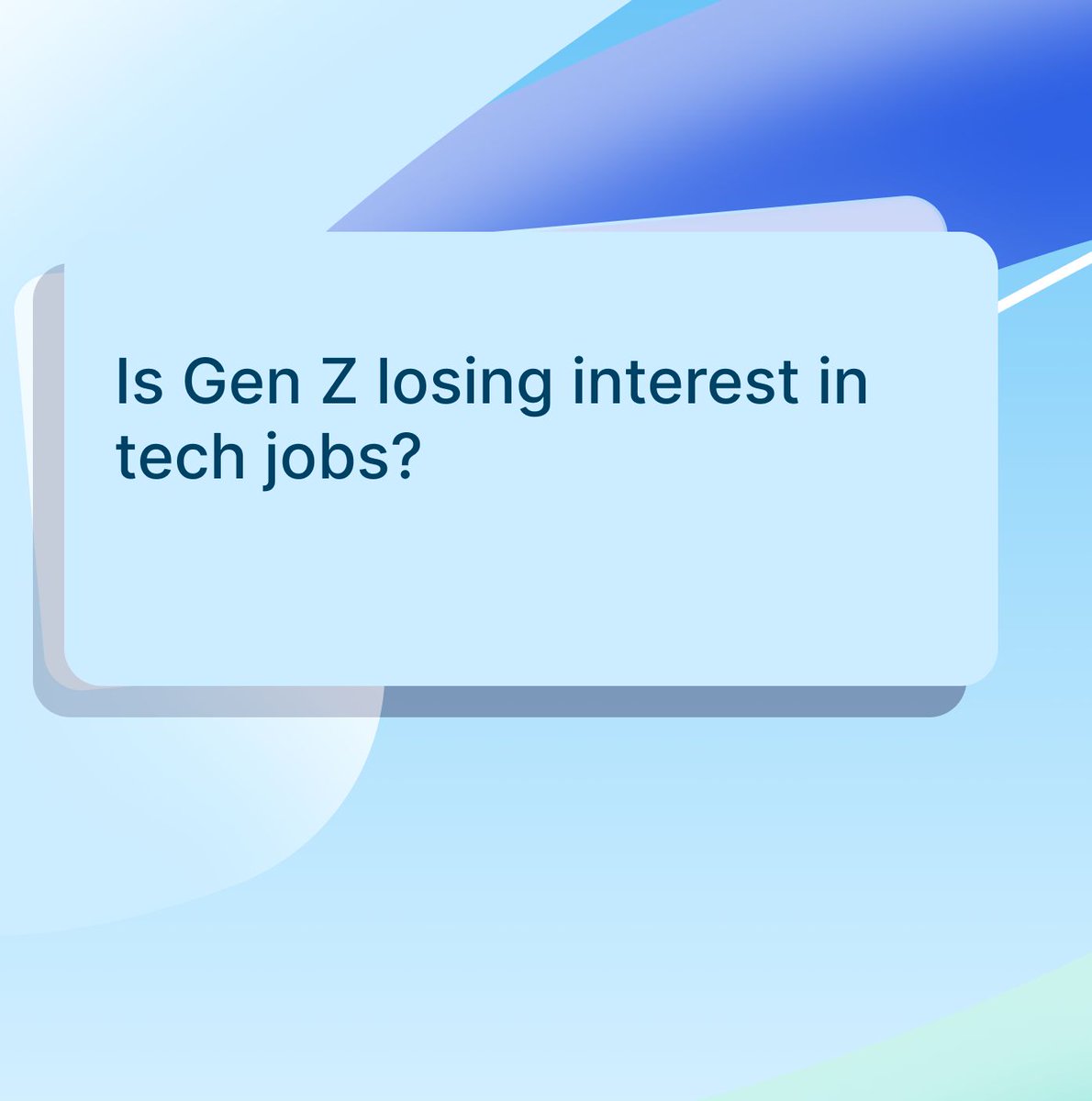 getprogai's tweet image. Attention recruiters! Gen Z high school students now prefer healthcare over tech. At Prog.AI, we understand this shift and are here to help you adapt. Find the best healthcare talent for your team with our deep insights into candidate profiles. #ProgAI #Hiring