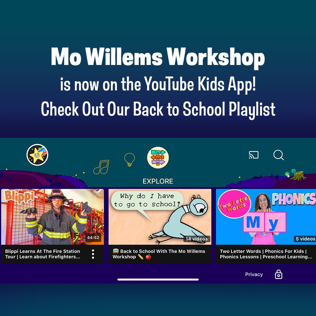 The_Pigeon's tweet photo. Have you guys seen I'm on the YouTube Kids App?! Check it out here: https://t.co/brhEgS61x1 https://t.co/z8dL0XgR9b