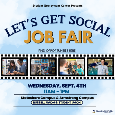 GA Southern - Student Employment Center tweet media