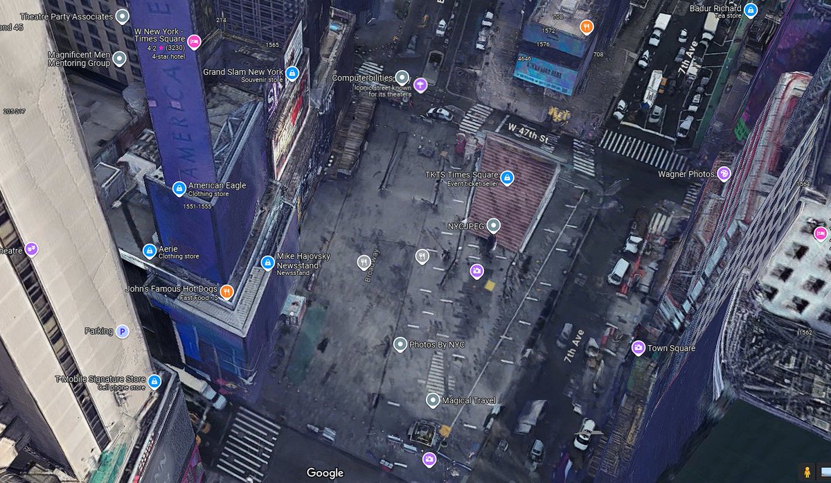 jaysonstreet's tweet image. Hello all my #HackerFam in NYC! Tonight at 7PM grab a meal to go and hangout with me in my temporary back yard lounge are in Times Square! 😁

I&apos;ll be grabbing some slices &amp;amp; just chilling and people watching for at least an hour if no else shows up. Hope to see you there! 💜🤗💜