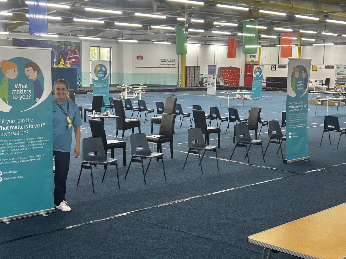 DanThompson1983's tweet photo. NHS Ayrshire &amp; Arran MSK Community Appointment Day at the Galleon Leisure Centre. Amazing team effort to set in place an innovative approach to service delivery. More photos to come of the day. @CWallacePT @judithahpmsk @holliman_fiona @LianneMcInally1 @Alistair_ahp @NHSaaa https://t.co/bvoq3xxRbE