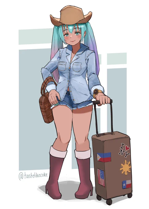 Filipino Miku OFW version  
