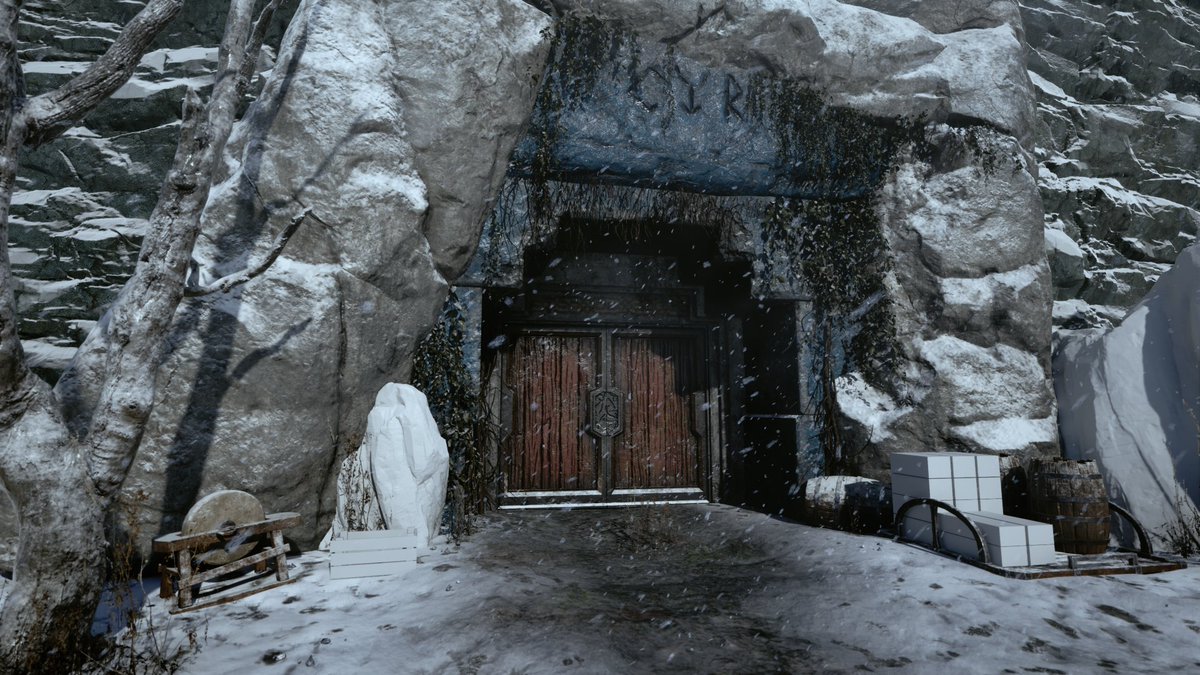 Hey, it's been a while! Started a full time job in IT a couple months back, so until last week I was working two jobs.

Here's an update on my God of War inspired environment,cots starting to get a glow up compared to previous updates, feedback welcome!

#gameart
