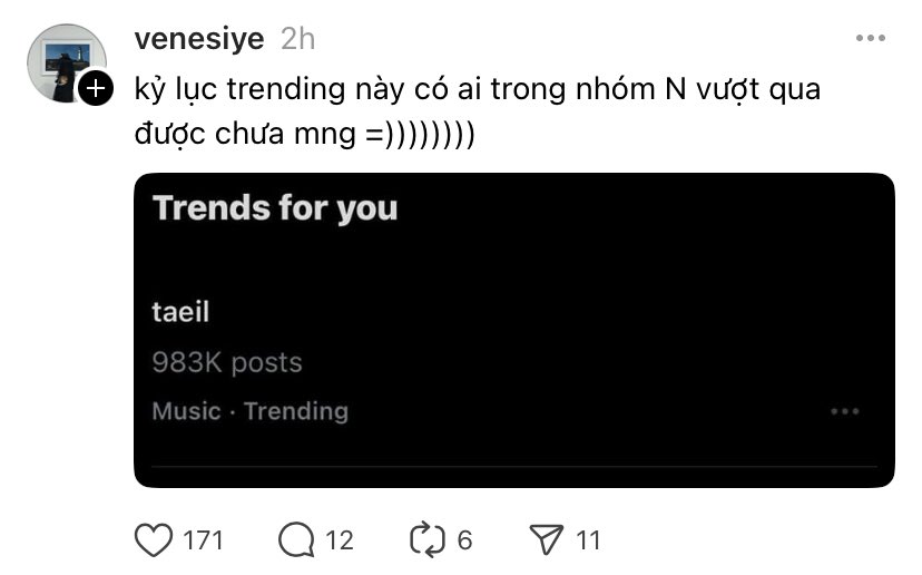 xàm. mấy anh hot mem sinh nhật hay có schedule trending 1, 2M posts bình thường. khịa cũng khịa ngu, mem nhóm này chưa nugu flop tới nỗi vậy, phải có phốt mới đc trending từng nấy. vui lắm đấy mà mang ra cợt nhả