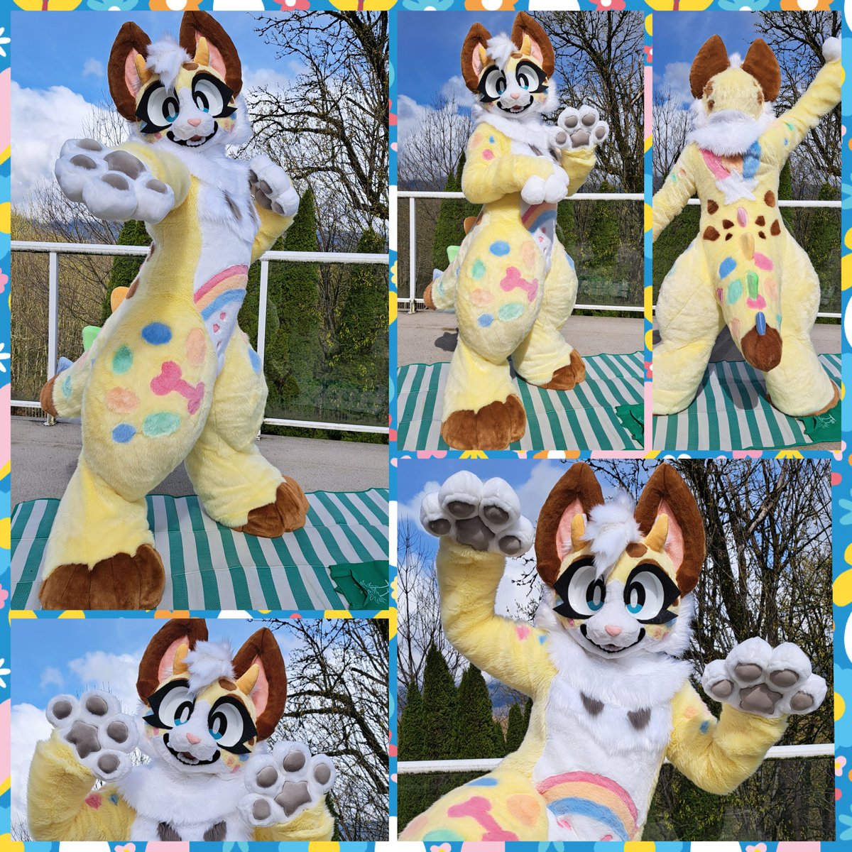 heckhoundzstudi's tweet photo. Hi! I'm Dia, a Canadian fursuit maker.
I specialize in Kemono-toony fursuits with big eyes and even bigger personalities!
Looking for a kemono suit that you can wear for hours with no problem? I'm ur gal :) https://t.co/7nwYqmNbKI