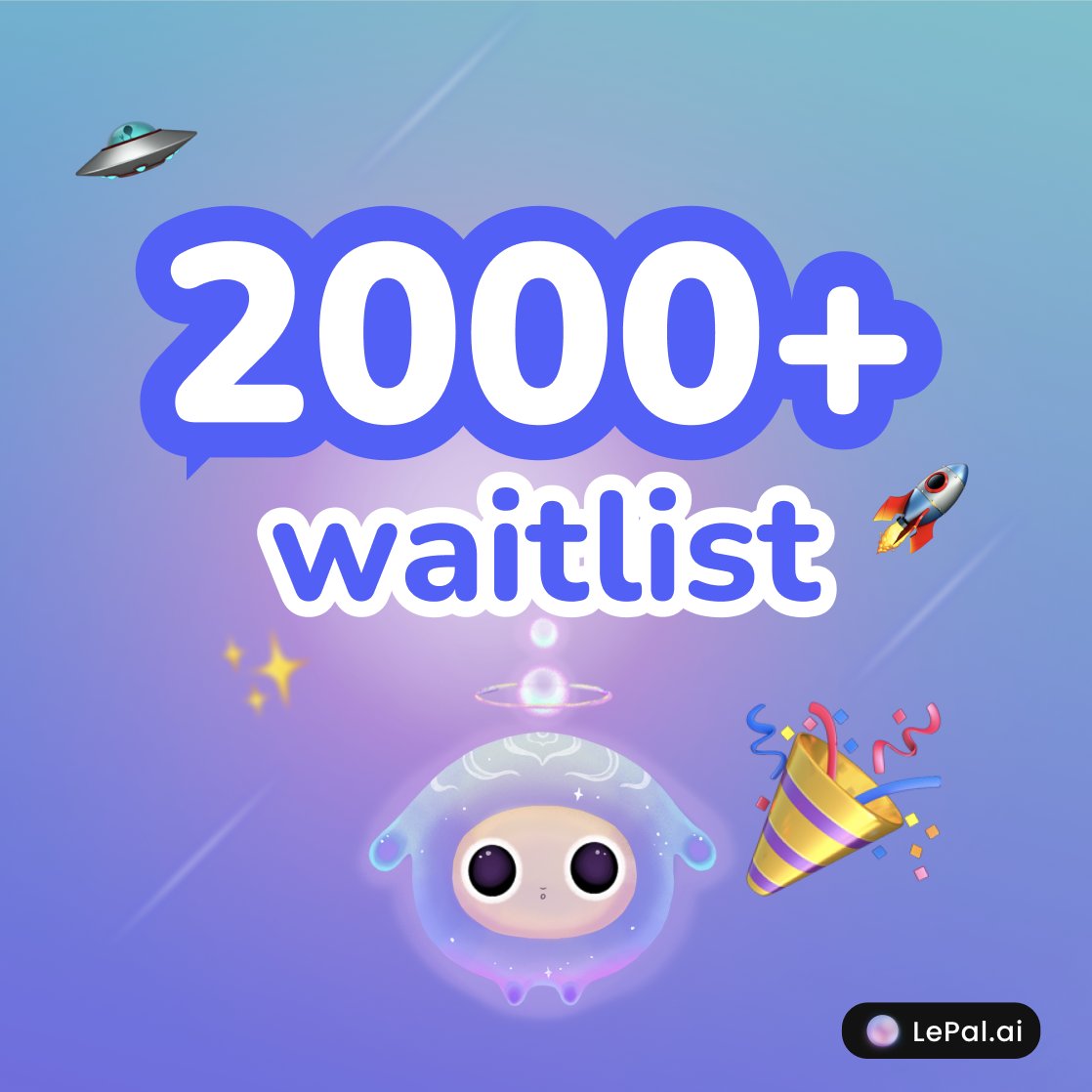 New milestone alert: 2000 waitlist! 🎉

Your feedback is our blueprint as we build LePal. Together, we're crafting mental health care that's actually effective and fun. 

Stay tuned!

#WednesdayMotivation #lifestyle #SelfCareSunday