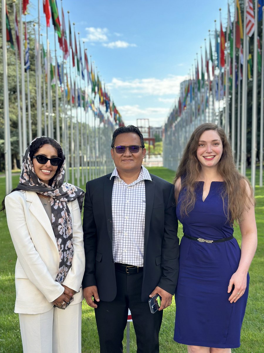 HorcasitasAimee's tweet image. Honored to represent @SigmaNursing in Geneva on the UN Immersion Program. 

Grateful for the opportunity to connect with global leaders and advocate for nursing on a global stage. 

Excited for a week of learning and collaboration! 🌍 

#NursingLeadership #UNProgram