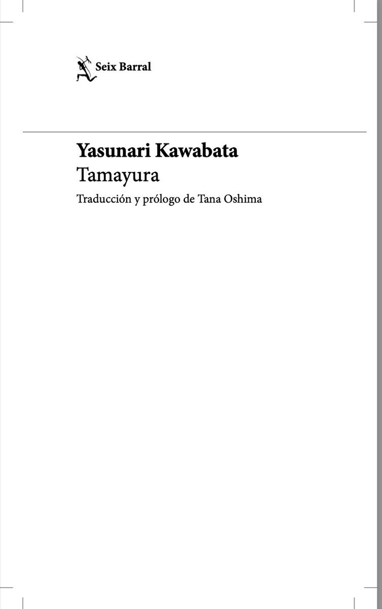 Nueva entrega de Kawabata, próximamente.