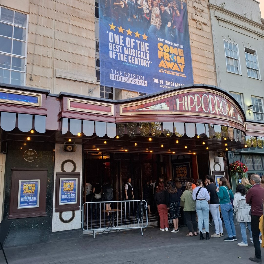 If you're going to <a href="/ComeFromAwayUK/">Come From Away UK</a> at <a href="/BristolHipp/">The Bristol Hippodrome</a>  remember to join in with the spirit of giving! You can donate food or toiletries to our foodbank via the donation point in the box office!