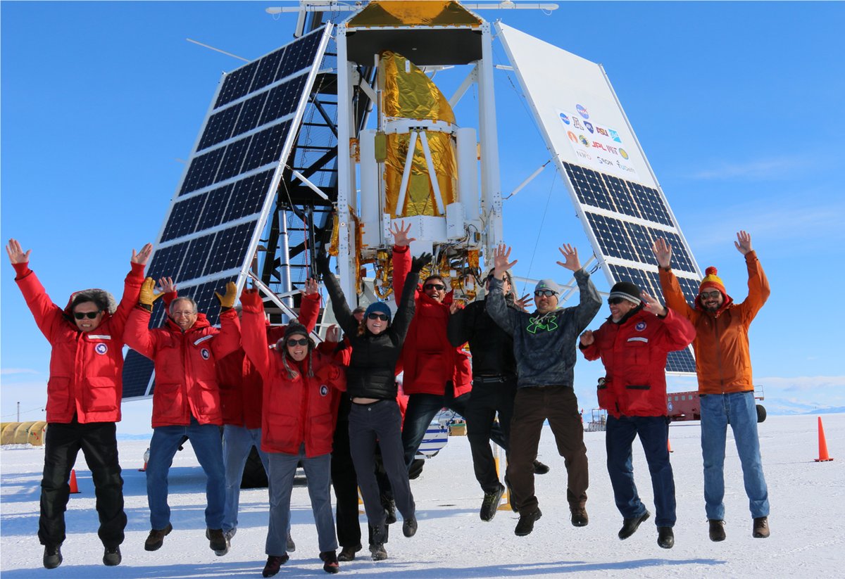 NASAJPL_Edu's tweet image. Students: Here’s your chance to send YOUR space art to Antarctica! 🐧
ASTHROS, a far-infrared telescope that will study star formation in galaxies, is launching on a balloon from the icy continent this December and your art could go with it! 
Deadline is 8/31 - More:…
