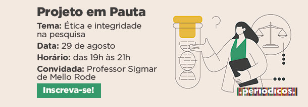 Biblioteca do CENA-USP (@biblioteca_cena) on Twitter photo Projeto em Pauta: Ética e integridade na pesquisa
Data: 29 de agosto
Horário: 19h
Inscrições: encurtador.com.br/9E4HL Projeto em Pauta: Ética e integridade na pesquisa
Data: 29 de agosto
Horário: 19h
Inscrições: encurtador.com.br/9E4HL
