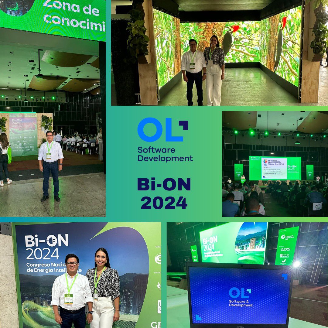 olsoftware's tweet image. Estamos participando en Bi-ON evento de Energías Inteligentes en el Valle del Cauca.