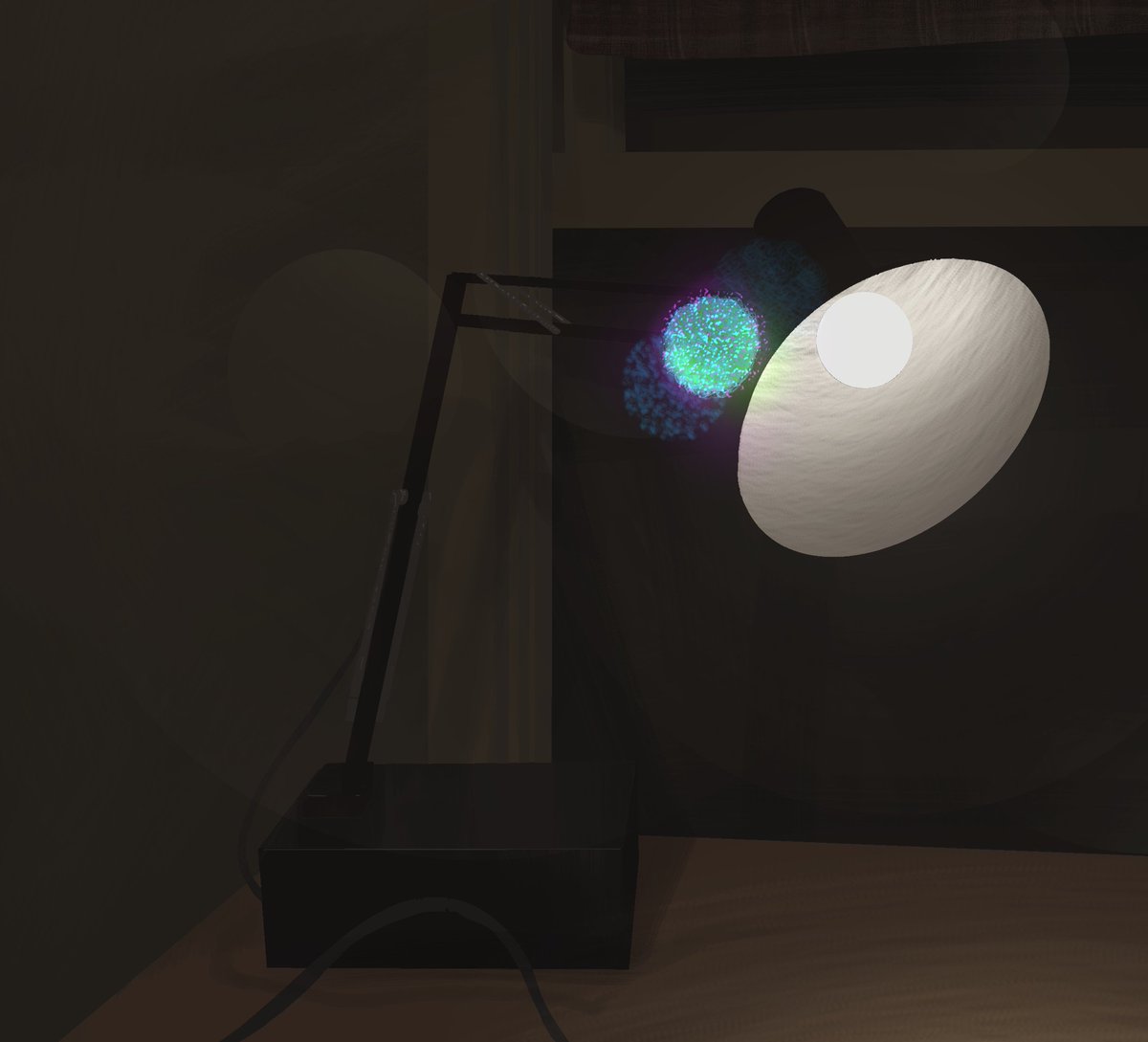 Do you guys ever stare at a light until you see this