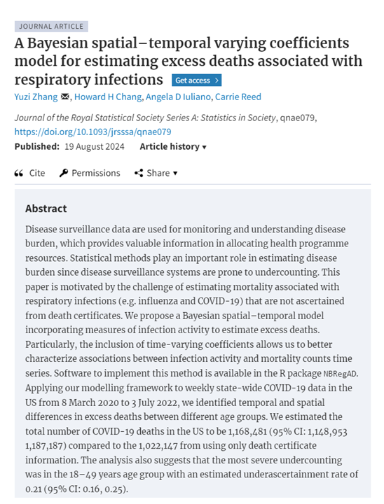 Journal of the Royal Statistical Society: Series A tweet media