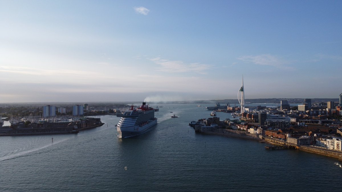 Cruising4bs's tweet photo. Stunning summer evening, Resilient Lady departing, Disney dream in the background and the fantastic hovercraft arriving!
Video and pictures 👇 

Stunning!! Resilient Lady departure.Drone footage! Bonus Hovercraft
https://t.co/i0BnAEHYaR
#drone #cruise #travel https://t.co/iN66PcEm4z